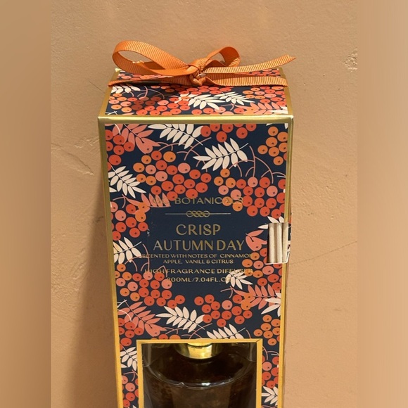 GC BOTANICALS CRISP AUTUMN DAY HIGH FRAGRANCE DIFFUSER CINNAMON APPLE CITRUS NWT - Picture 4 of 8